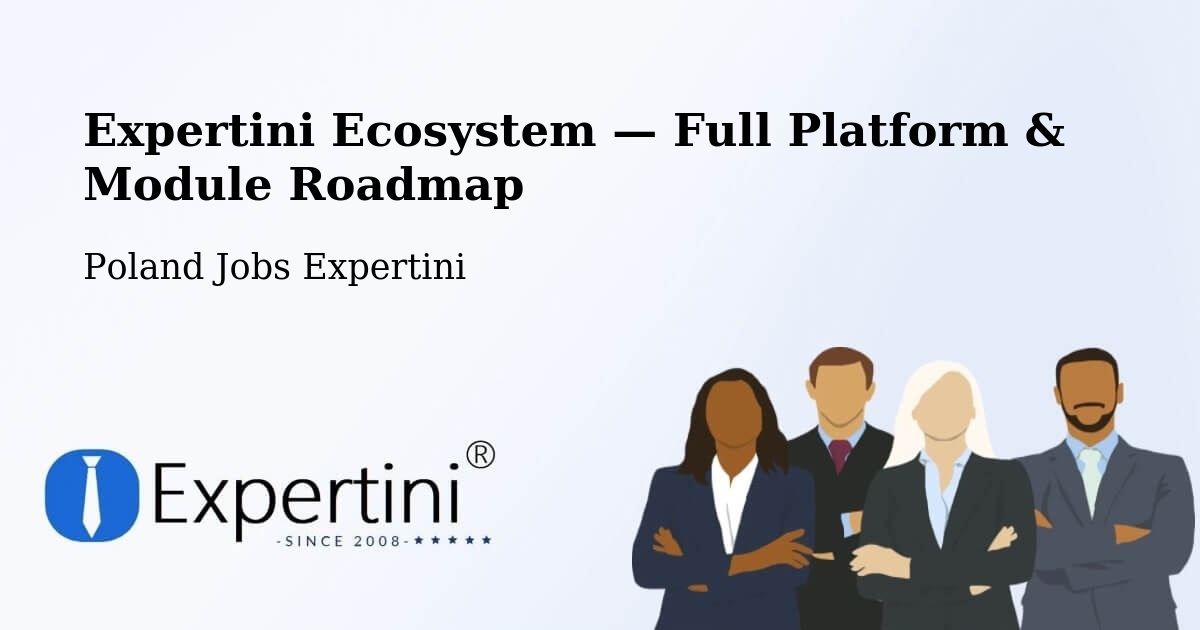 Expertini Ecosystem — Full Platform & Module Roadmap – Miętne